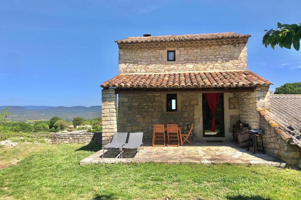 Gite Du Mas Champetre Saint-Privat-de-Champclos Esterno foto